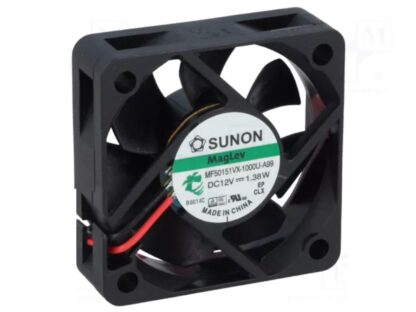 Ventilador 12Vdc 50x50x15 SUNON 2 Hilos MF50151VX-1000U-A99