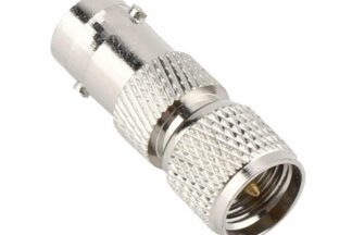 ADAPTADOR MINI UHF MACHO - BNC HEMBRA
