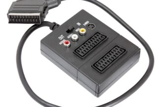 Adaptador Euroconector a 3xRCA+Mini DIN 4p S-Video Cable 50cm