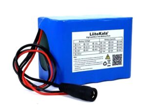 Bateria Litio 12V 10Ah 114x67x38mm + Cargador
