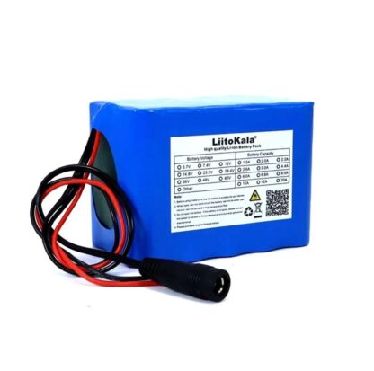 Bateria Litio 12V 10Ah 114x67x38mm + Cargador