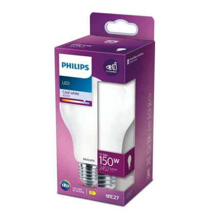 Bombilla E27 Led PHILIPS, 17,5W, 360º, 840, 4000K - Imagen 3