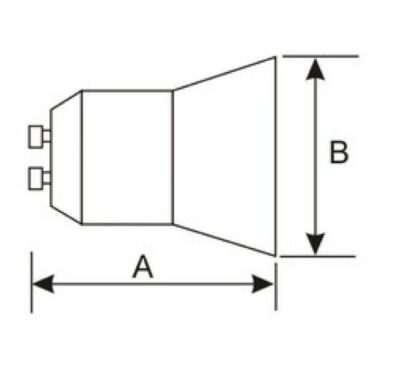 Bombilla GU10 Led 7W REGULABLE - Imagen 3