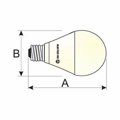 Bombilla LED E27 15W ElectroDH - Imagen 3