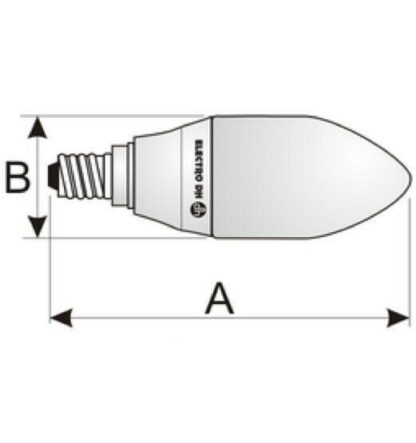 Bombillas LED vela C35, rosca E-14 (x5 unidades) - Imagen 3