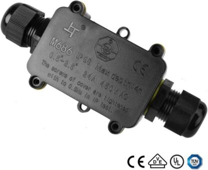 Caja Estanca IP68 Empalme Exterior 70x55x38mm, Certificada TUV,CE - Imagen 4