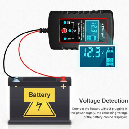 Cargador Regenerador Baterias Plomo 6 y 12V (2 a 20Ah) Plomo, AGM - Imagen 3