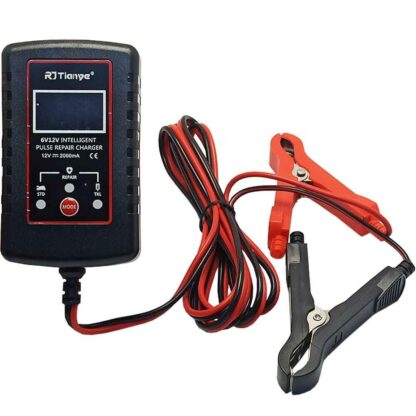 Cargador Regenerador Baterias Plomo 6 y 12V (2 a 20Ah) Plomo, AGM