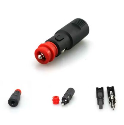 Conector Mechero 12/24V 8A Doble Uso: Estándar y Alemán - Imagen 2