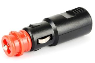 Conector Mechero 12/24V 8A Doble Uso: Estándar y Alemán