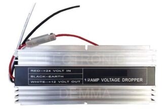 Convertidor Reductor DC-DC 24V a 12V 5A NIMO 170x165x35mm