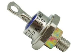 Diodo 70HFR120 I&R 1200V/70A con rosca, ánodo a rosca