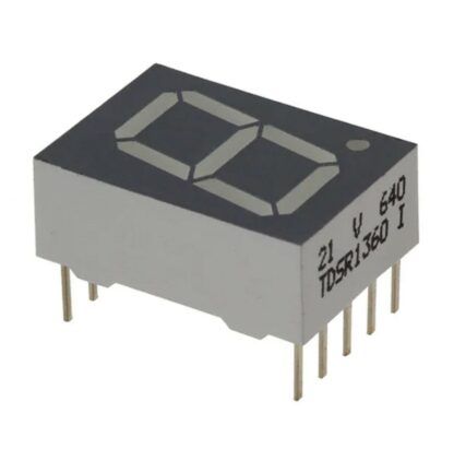 Display led VISHAY TDSR1360, 13mm ROJO, 7-Seg.