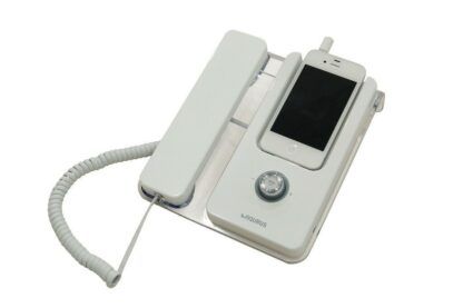 Dock base cargadora con manos libres/teléfono PowerTalk para iPhone 3 / 4 / 4S