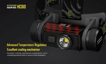 LINTERNA FRONTAL PROFESIONAL LED (1) CREE XM-L2 U2 HC50 760lm NITECORE - Imagen 6