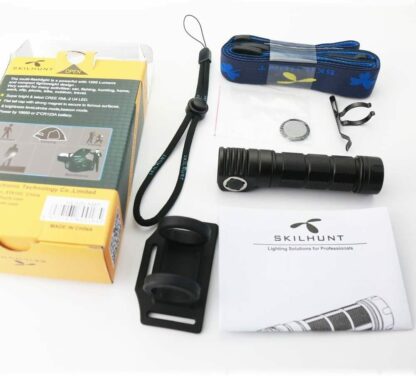 Linterna frontal LED deportiva PROFESIONAL 1200lm de SKILHUNT - Imagen 4