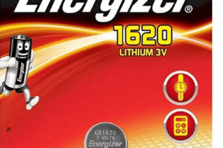 PILA LITIO BOTON CR-1620 3V 16x2,0mm ENERGIZER, BB 07-2023