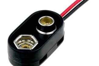 Portapilas Conector Clip Pila 9V Cables 150mm Alta Calidad