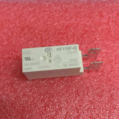 RELE 12VDC 20A 1ctos FASTON y PCB 29x15x12mm HONGFA HF115F-Q/012-1H