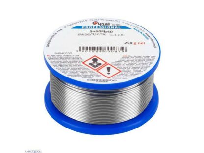 Rollo bobina carrete estaño 60/40 Ø1,0mm 250gr 190ºC