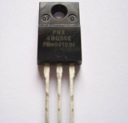TRANSISTOR MOSFET PHX4NQ60E 4NQ60E PHILIPS, 600V/2,4A/35W, Rds(on) 2,5ohm