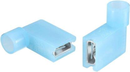 Terminal Faston 6,3mm Nailón 90º Acodado "Bandera" 1,5-2,5mm²