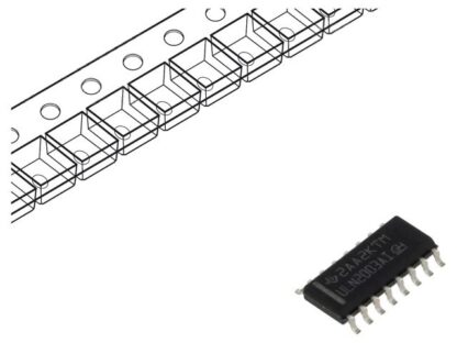 ULN2003A ULN2003ADR SOIC16 -40...70°C Texas Instruments (10 Unidades) - Imagen 3