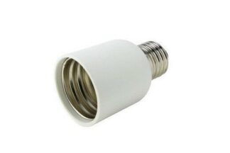 Adaptador de bombillas E27 a E40