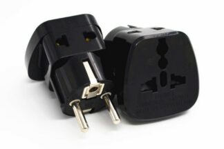 Adaptador enchufe Universal hembra a Schuko macho 'Europa'