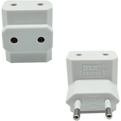 Adaptador triple Ladrón 10A 230V, Para Espigas de 4 y 4,8mm - Imagen 3