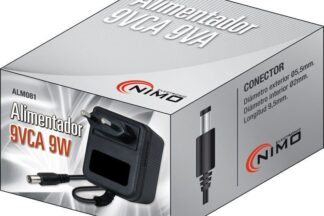 Alimentador corriente alterna 220Vca - 9Vca/1000mA - Clavija Jack hueca fija