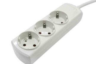 Base de 3 tomas con cable 1,4m