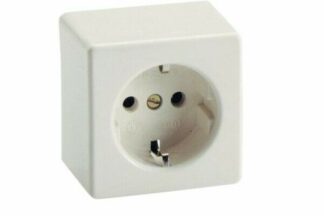 Base enchufe de superficie cuadrada 16A/250V