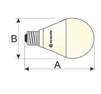 Bombilla LED E27 Globo G95 15W 6500K 1300lm 95x145mm - Imagen 2