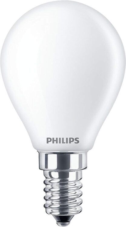 Bombilla Philips E14 LED Cálida 827, 2700K 4,3W 470Lm 360º A++ - Imagen 3