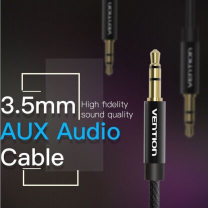 Cable Audio Jack Aux 3,5mm 2m Calidad Premiun VENTION - Imagen 5