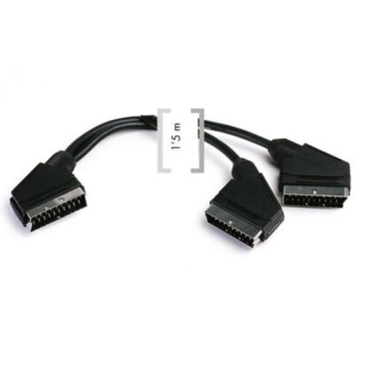 Cable Euroconector 21p 1,5m, SV-689 FONESTAR
