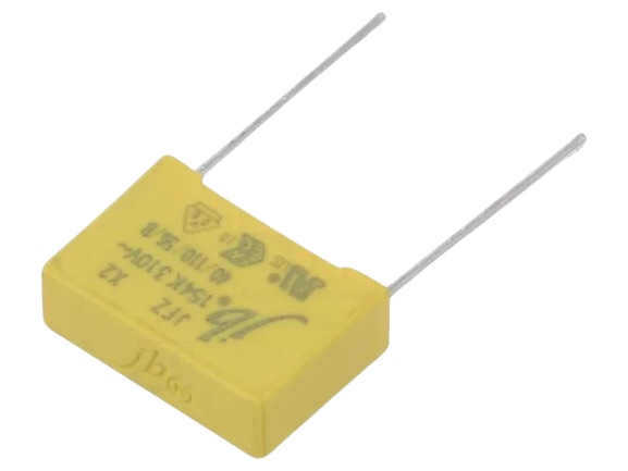 Condensador Clase X2 0,15uF 150nF 310Vac JB Capacitors