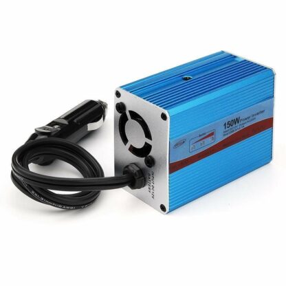 Convertidor DC-AC 12-220V 150W USB x2, mechero, "CE" - Imagen 4