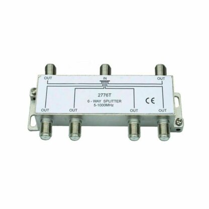 Distribuidor (Splitter) 1 Entrada 6 Salidas Conectores F, 5-1000MHz - Imagen 3