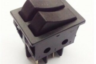 Interruptor doble tecla, basculante unipolar
