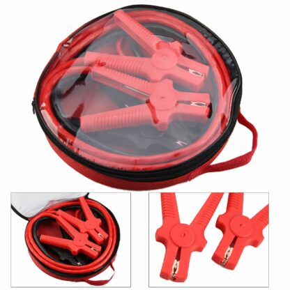 Juego de pinzas batería para coche, cable 2,5m, bolsa de transporte - Imagen 3