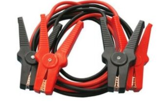 Juego de pinzas batería para coche, cable 2,5m, bolsa de transporte