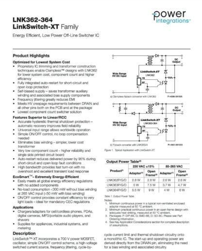 LNK364PN DIP-8B (7 patillas) - Imagen 3