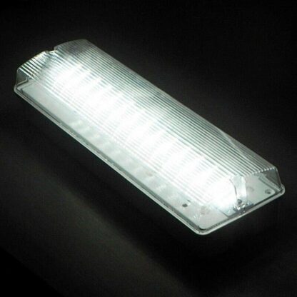 Luz de Emergencia 50 Leds, IP65, 3 Horas, 340×100×80mm, 259lm - Imagen 4