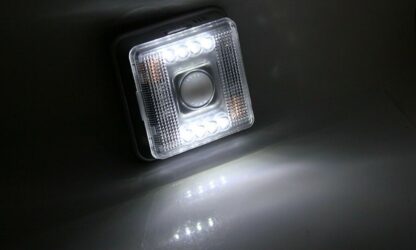 Luz de noche automática LED blanca, doble sensor movimiento + día/noche - Imagen 4