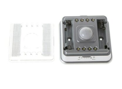 Luz de noche automática LED blanca, doble sensor movimiento + día/noche - Imagen 6