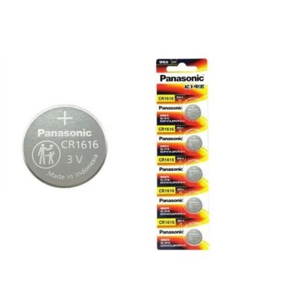 Pila de Litio Botón CR1616 3V – Panasonic (Blister 5 uds) - Imagen 3