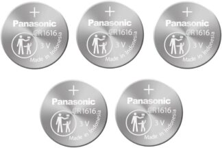 Pila de Litio Botón CR1616 3V – Panasonic (Blister 5 uds)