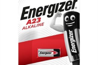 Pila Alcalina 12V 65mAh, Ø10x29mm, A23 E23A ENERGIZER (6 Unidades)